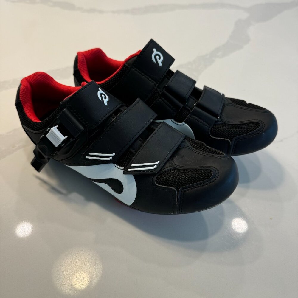 Peloton Black Cycling Shoes - Womens 7